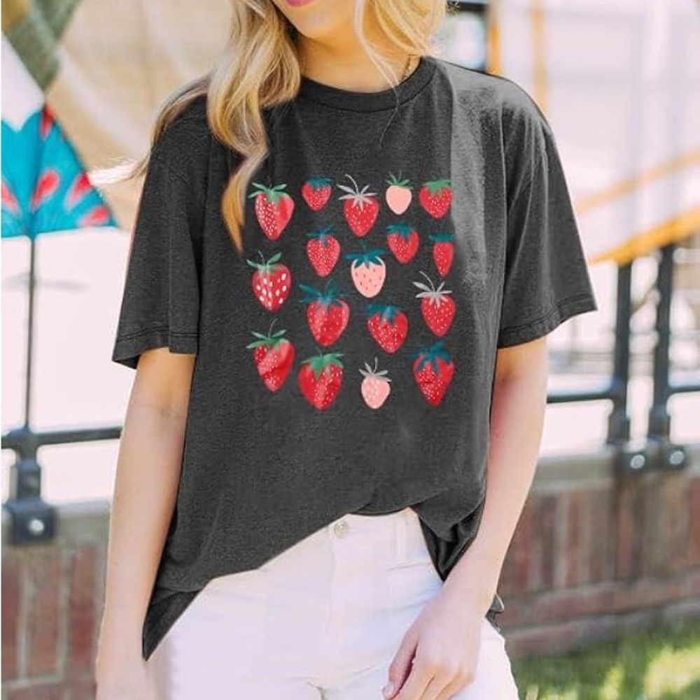 Strawberries Graphic Tee
